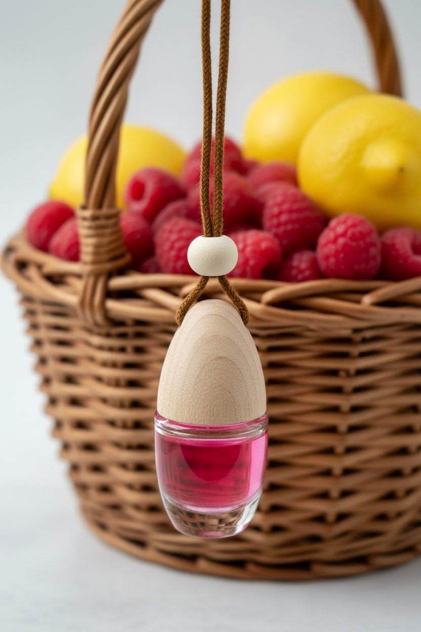 Ambientador coche Frambuesa y Limón