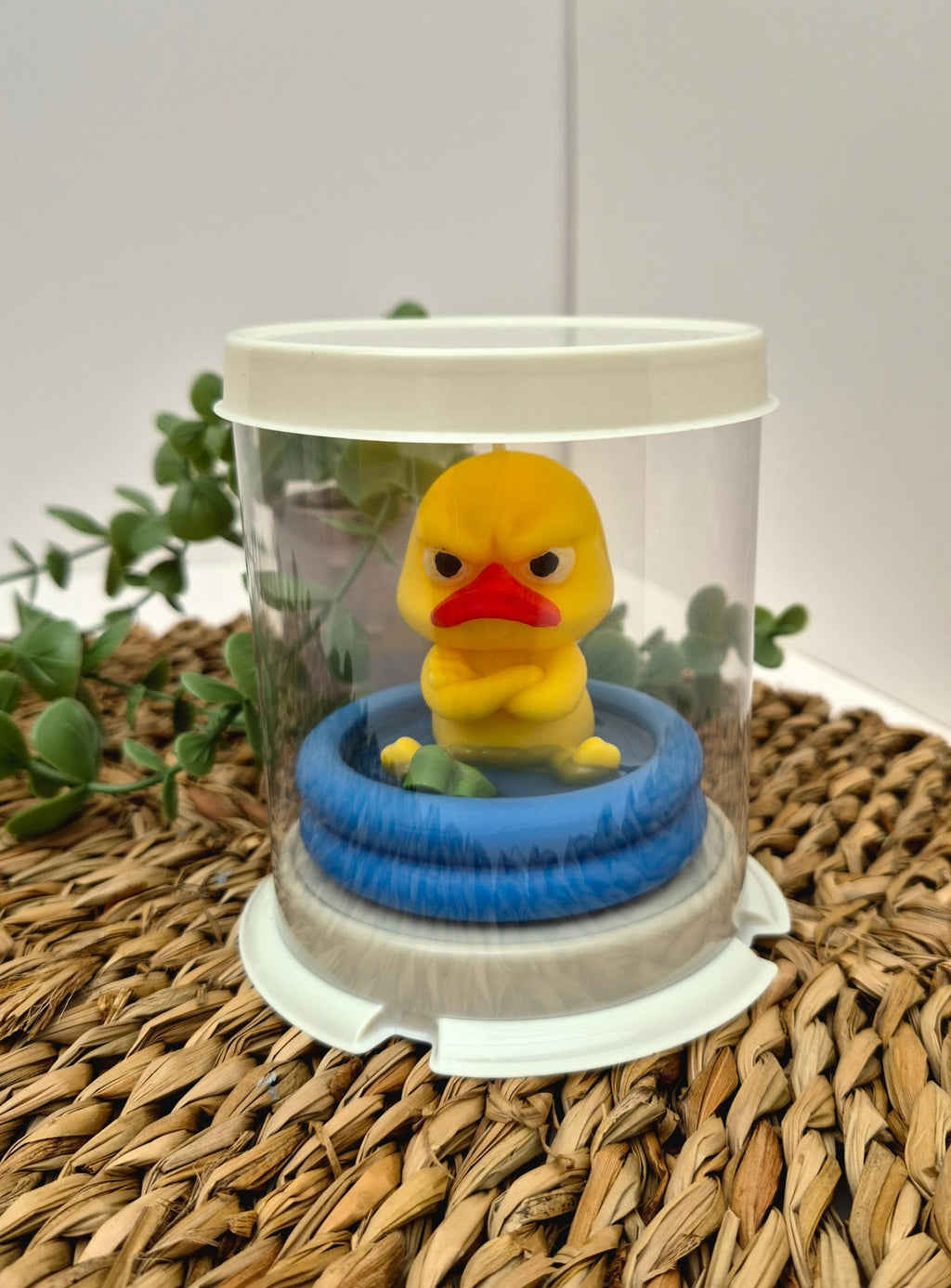 Vela decorativa PATITO ENFADADO PISCINA